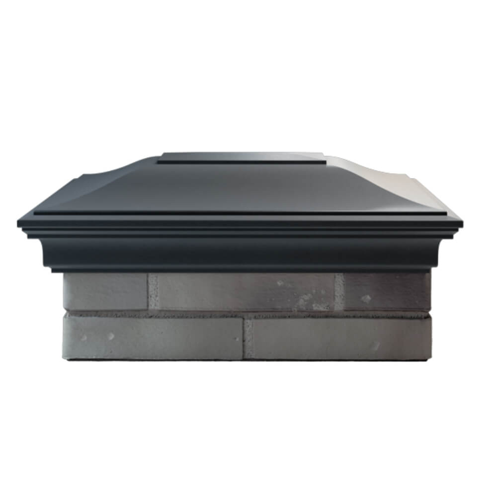 Колпак Zking Монблан Серый на столб 2х1.5 кирпича (515х385мм) в Шахтах фото