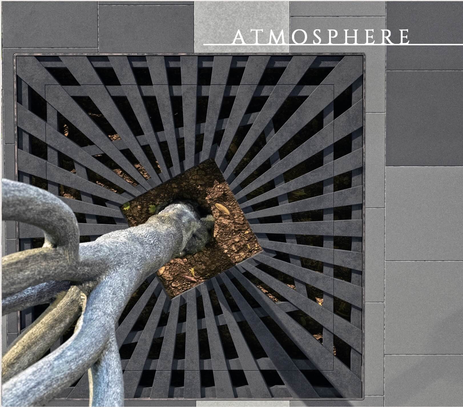 Приствольная решетка для дерева ZKING ATMOSPHERE 1.2х1.2м Черная в Шахтах фото