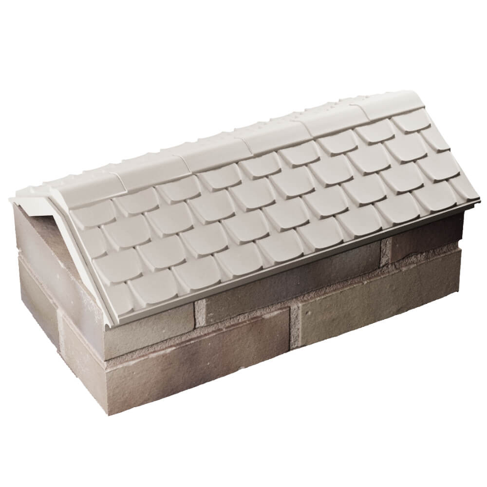 Парапет Zking Эльбрус Бежевый с посадкой на 1 кирпич (255мм) в Шахтах фото