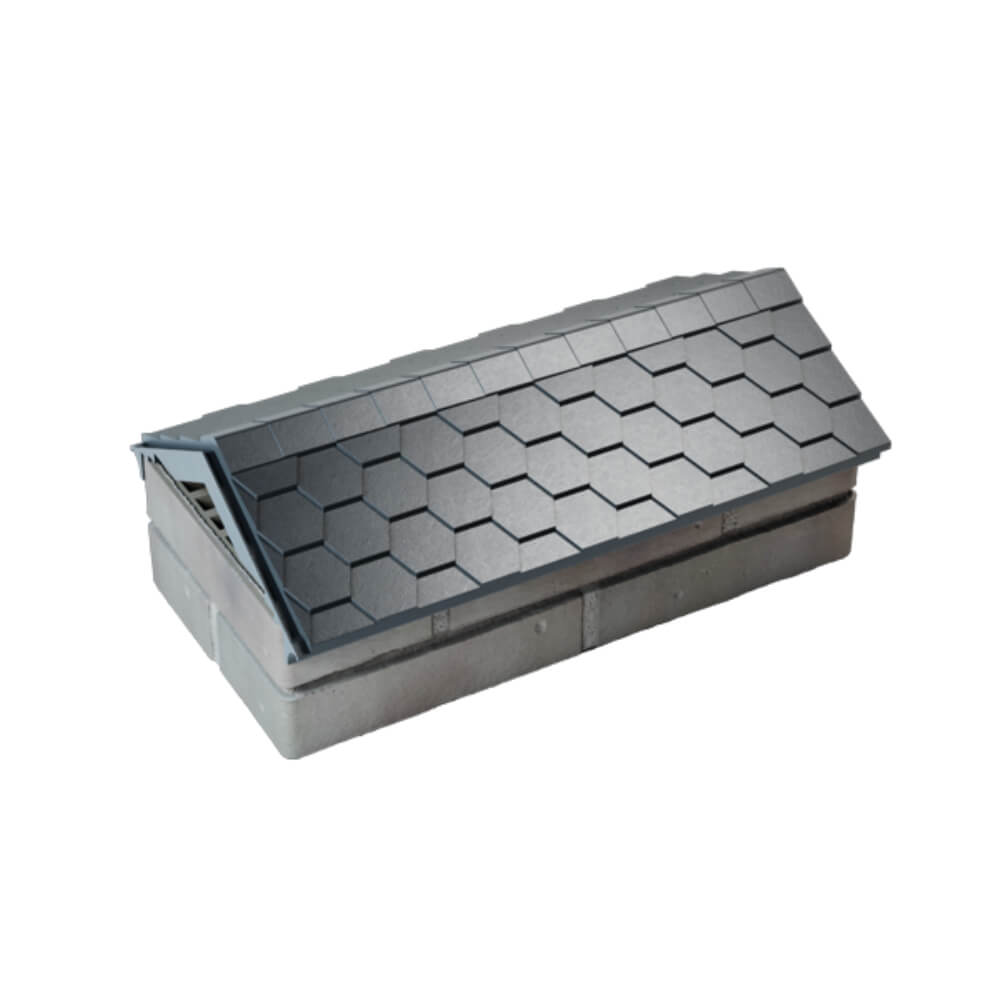 Парапет Zking Эверест Серый с посадкой на 1 кирпич (200/225/255мм) в Шахтах фото