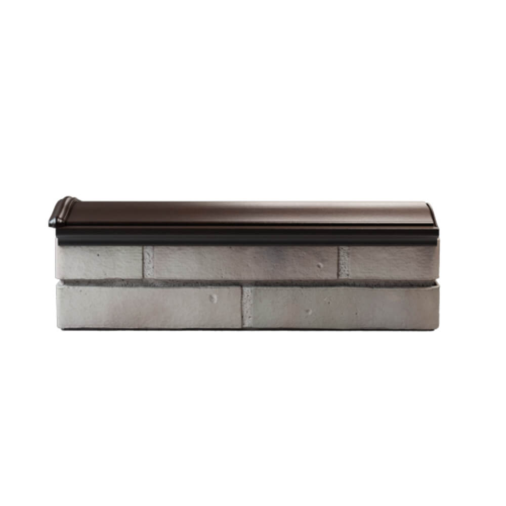 Парапет Zking Монблан Коричневый посадка на 0.5 кирпича (130мм) в Шахтах фото