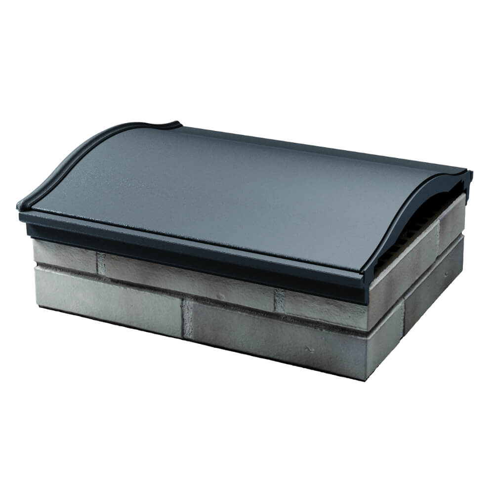 Парапет Zking Монблан Серый посадка на 1.5 кирпича (355/385мм) в Шахтах фото