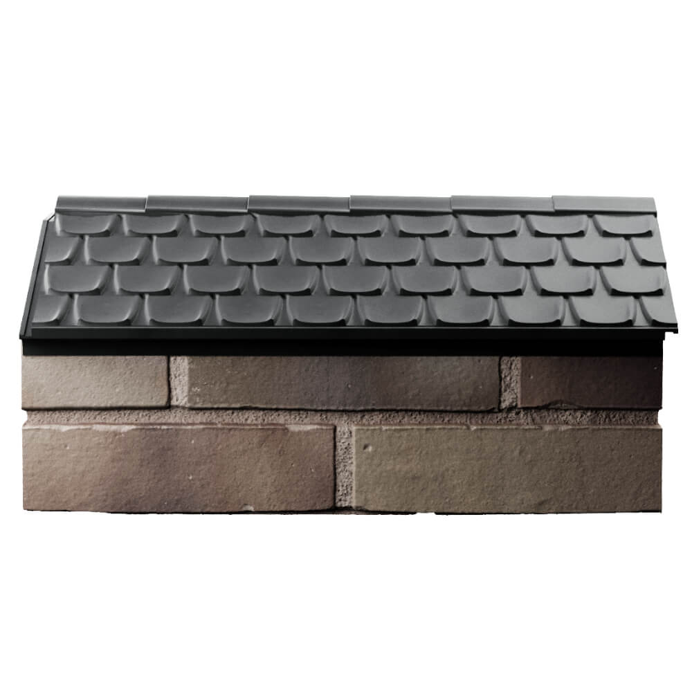 Парапет Zking Эльбрус Серый с посадкой на 1 кирпич (255мм) в Шахтах фото