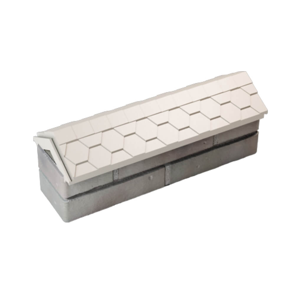 Парапет Zking Эверест Бежевый с посадкой на 0.5 кирпича (130мм) в Шахтах фото