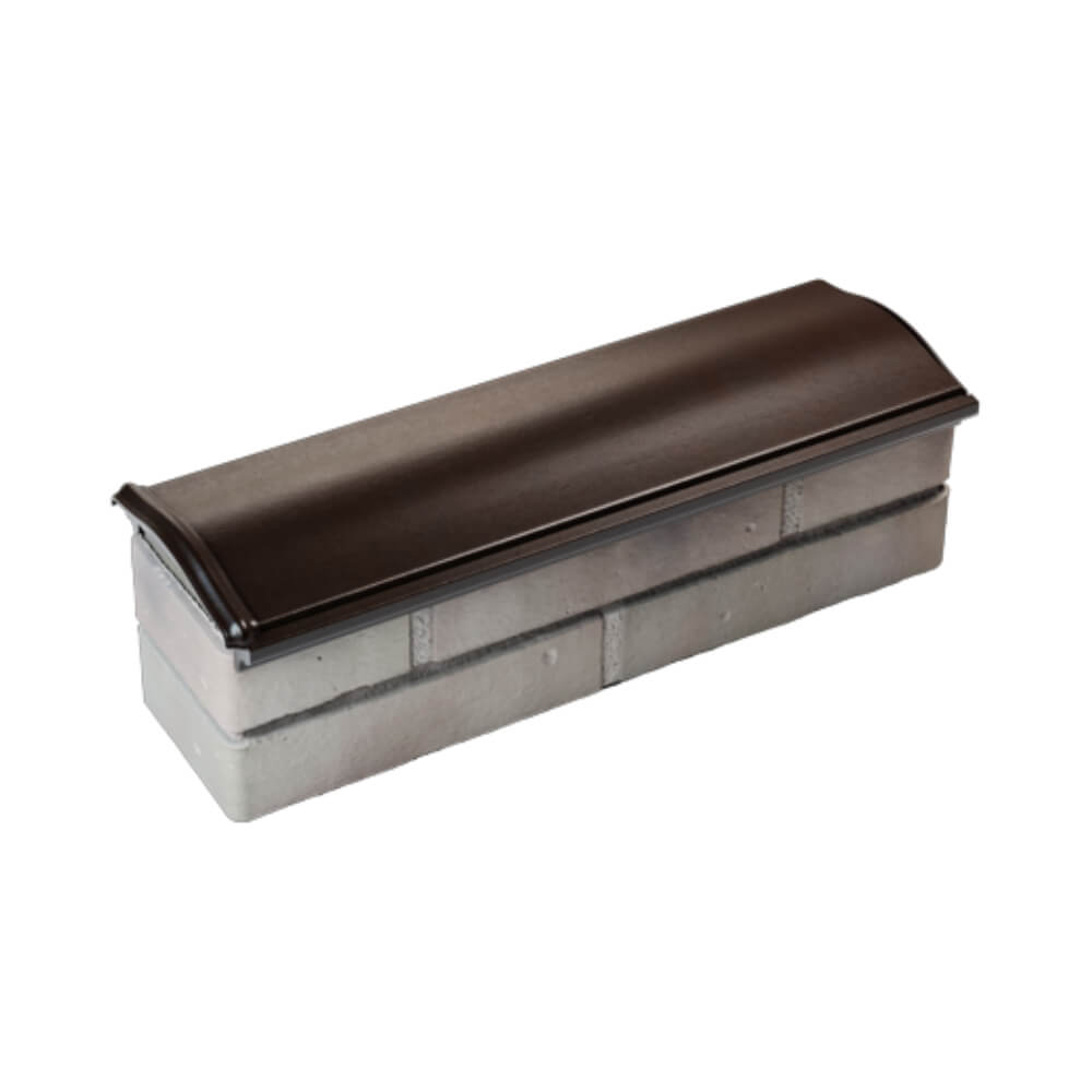 Парапет Zking Монблан Коричневый посадка на 0.5 кирпича (130мм) в Шахтах фото