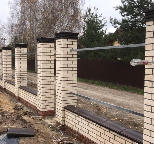 Колпак Zking Бона ХайТек Коричневый на столб 1.5х1.5 кирпича (385х385мм) в Шахтах фото