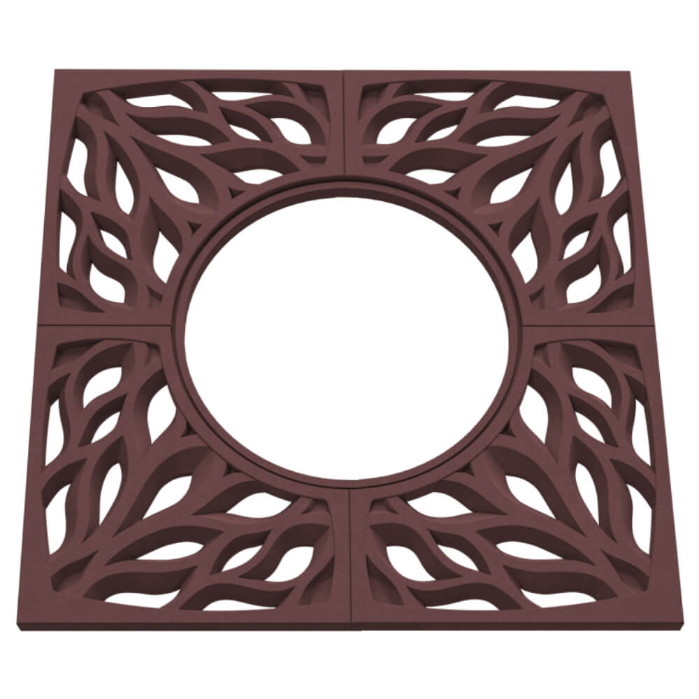 Приствольная решетка для дерева ZKING CRUST 1.2х1.2м Коричневая в Шахтах фото