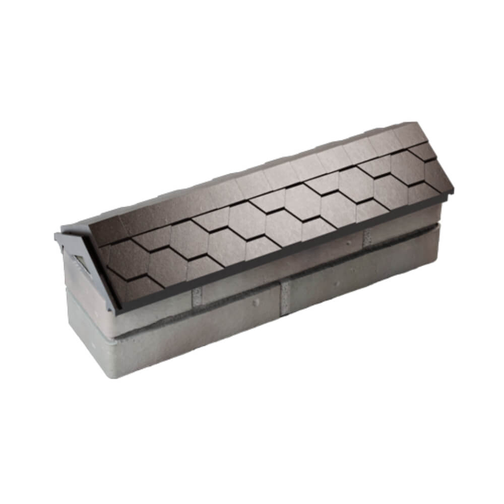 Парапет Zking Эверест Коричневый с посадкой на 0.5 кирпича (130мм) в Шахтах фото