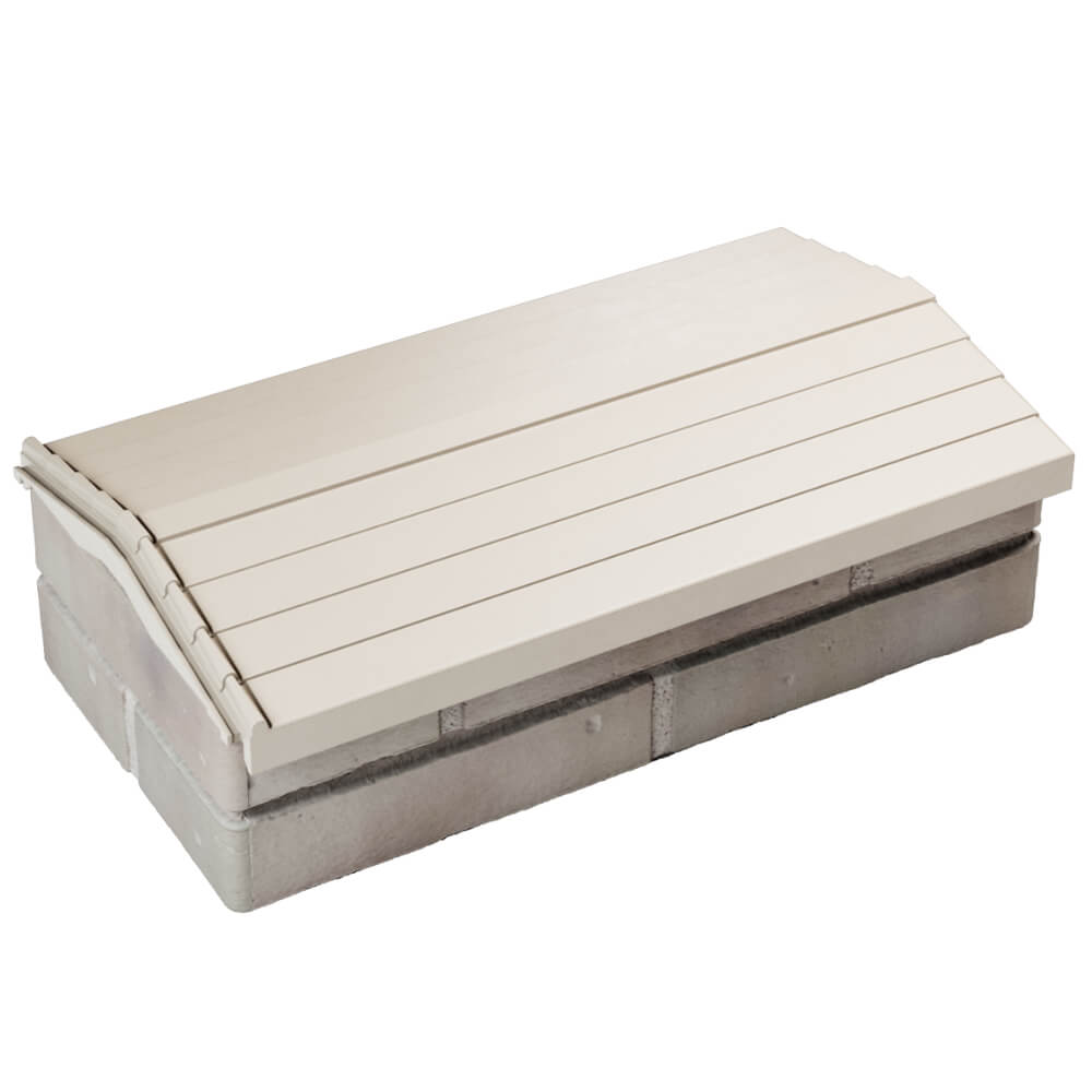 Парапет Zking Бона ХайТек Бежевый с посадкой на 1 кирпич (200/225/255мм) в Шахтах фото