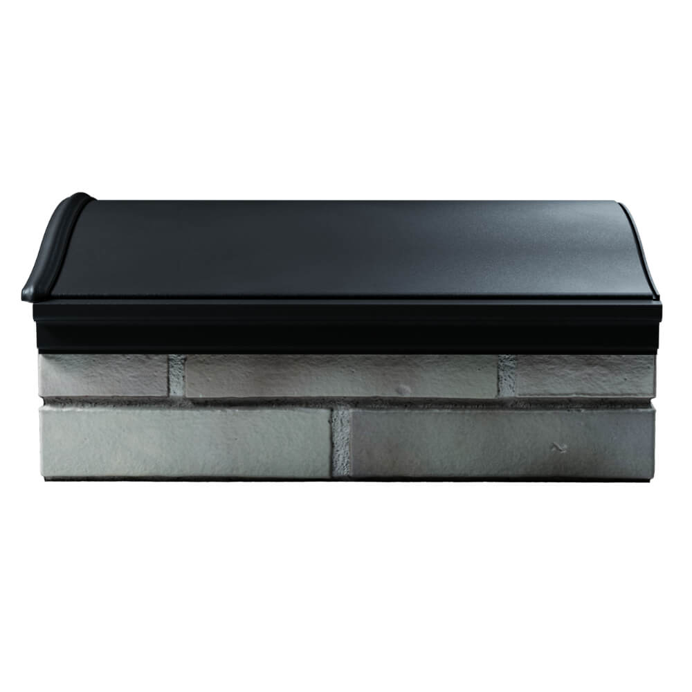 Парапет Zking Монблан Черный посадка на 1.5 кирпича (355/385мм) в Шахтах фото