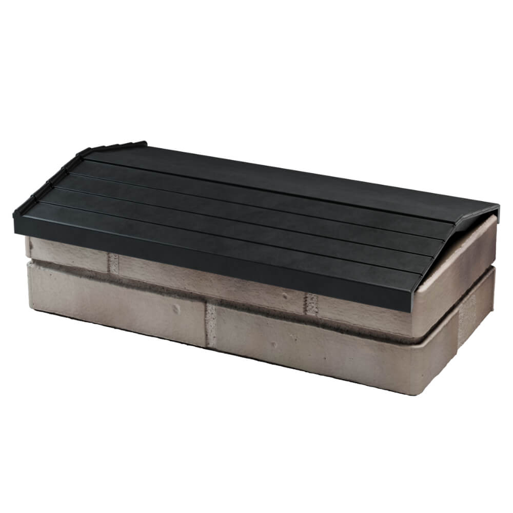 Парапет Zking Бона ХайТек Черный с посадкой на 1 кирпич (200/225/255мм) в Шахтах фото