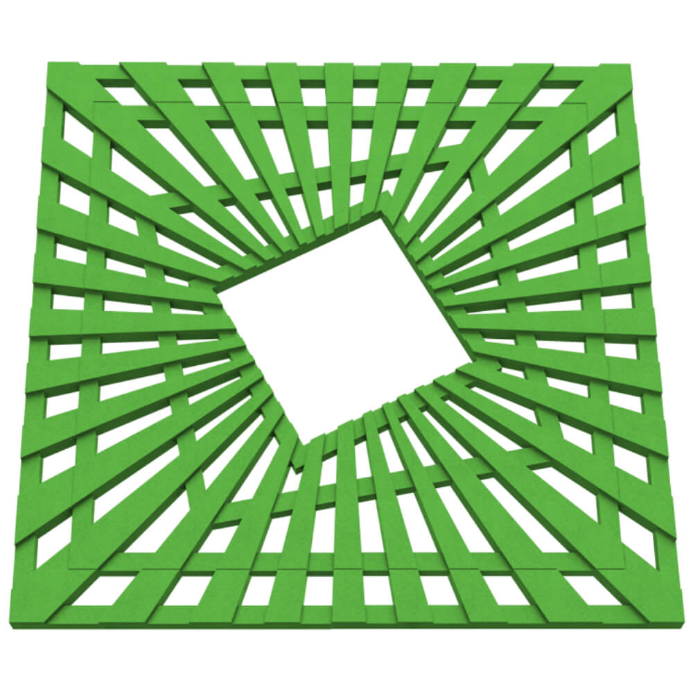 Приствольная решетка для дерева ZKING ATMOSPHERE 1.2х1.2м Зеленая в Шахтах фото