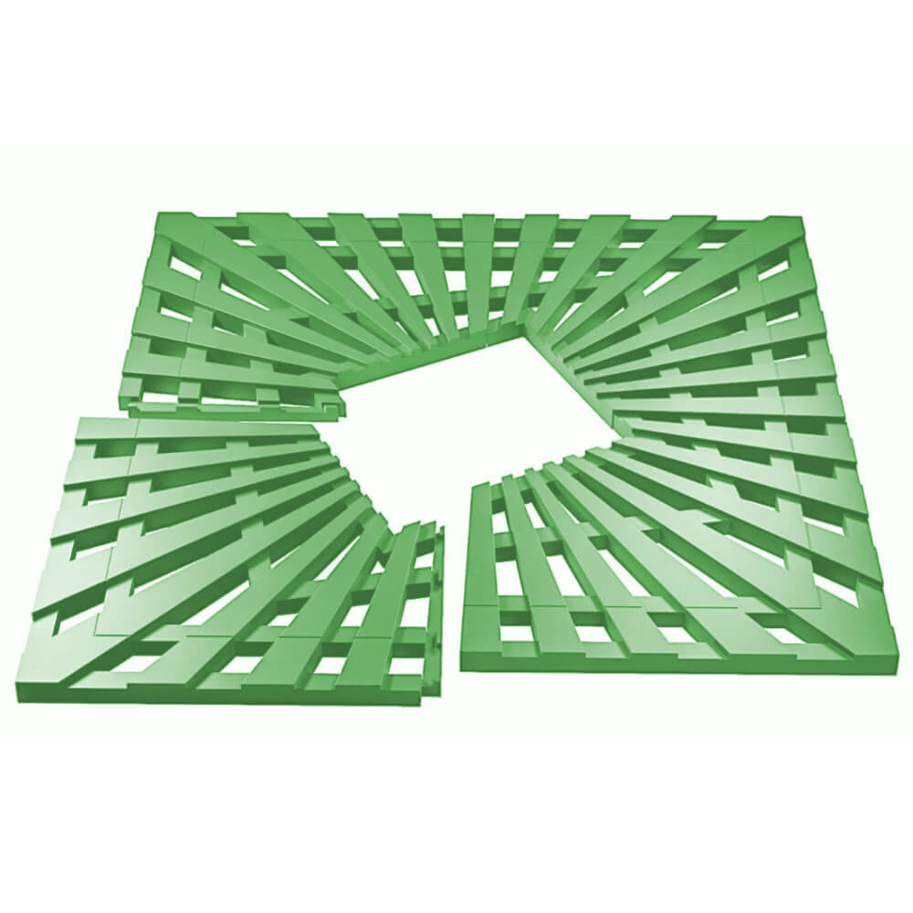 Приствольная решетка для дерева ZKING ATMOSPHERE 1.2х1.2м Зеленая в Шахтах фото