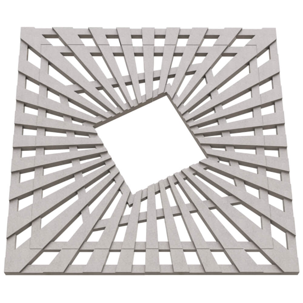 Приствольная решетка для дерева ZKING ATMOSPHERE 1.2х1.2м Бежевая в Шахтах фото