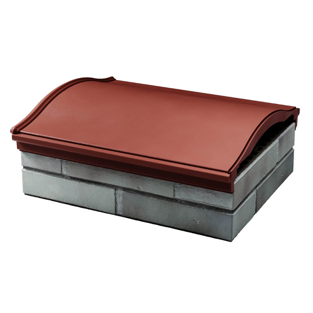 Парапет Zking Монблан Красный посадка на 1.5 кирпича (355/385мм) в Шахтах фото