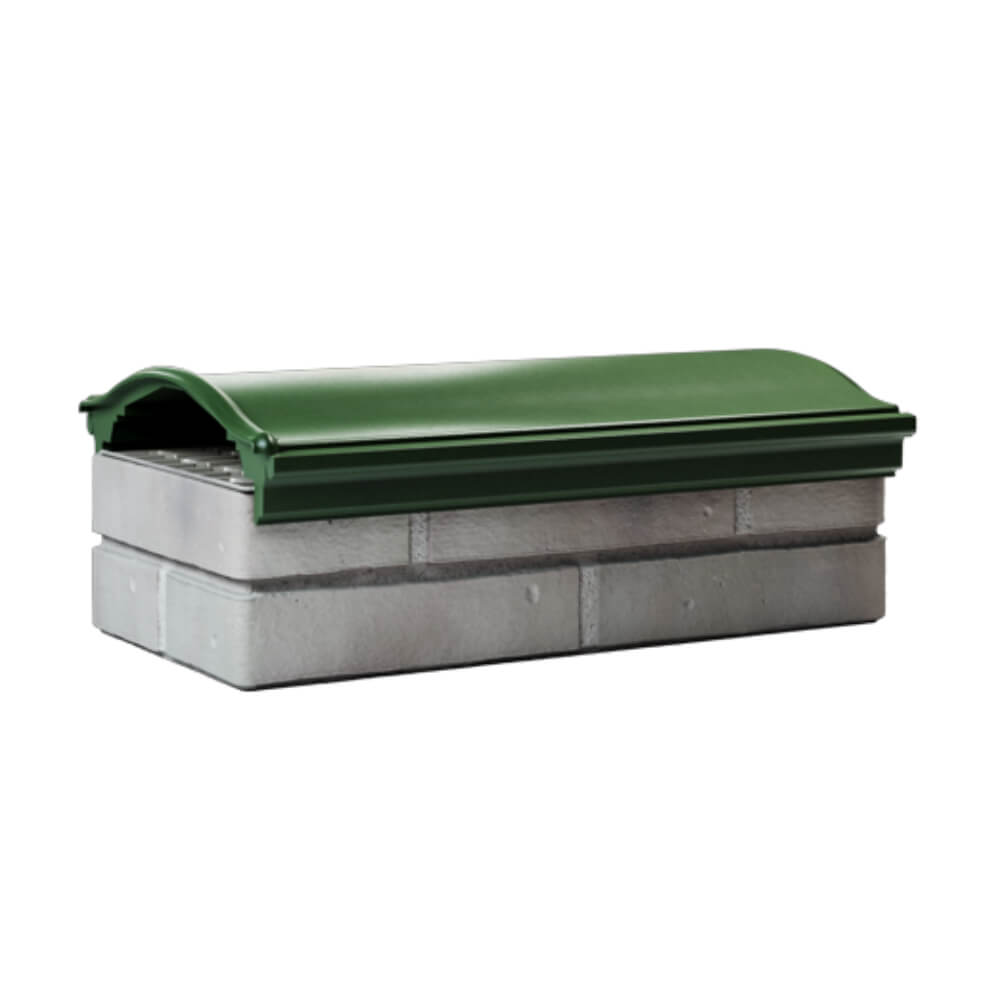 Парапет Zking Монблан Зеленый посадка на 1 кирпич (200/225/255мм) Шахты фото