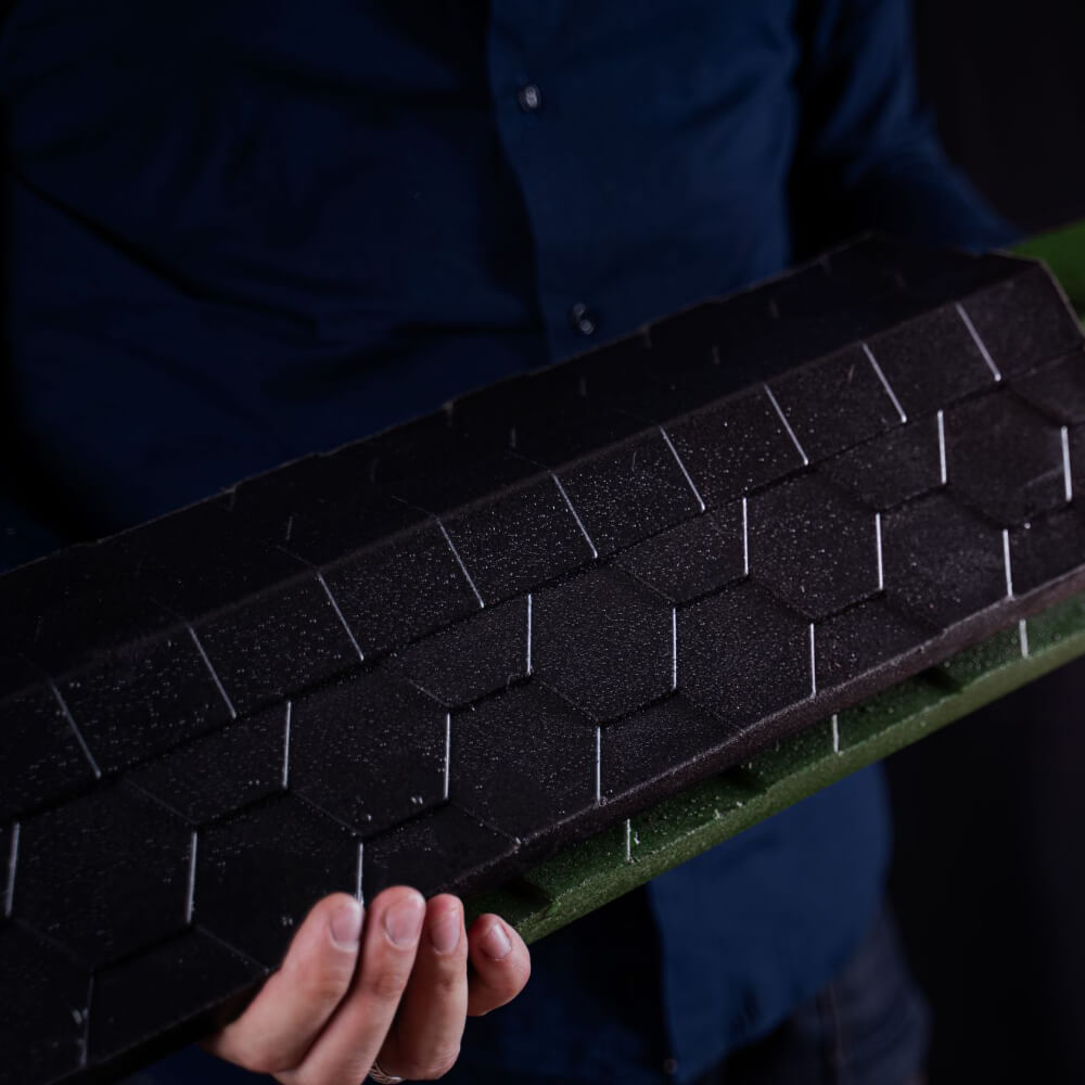 Парапет Zking Эверест Черный с посадкой на 1 кирпич (200/225/255мм) в Шахтах фото