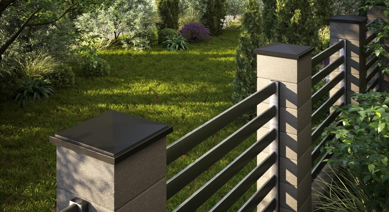 Колпак Zking БонаМоно Коричневый на столб 1.5х1.5 кирпича (385х385, 400х400мм) в Шахтах фото