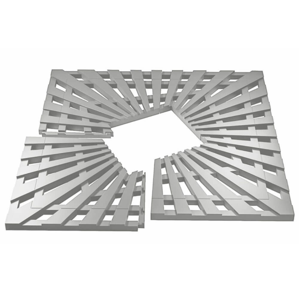 Приствольная решетка для дерева ZKING ATMOSPHERE 1.2х1.2м Бежевая в Шахтах фото