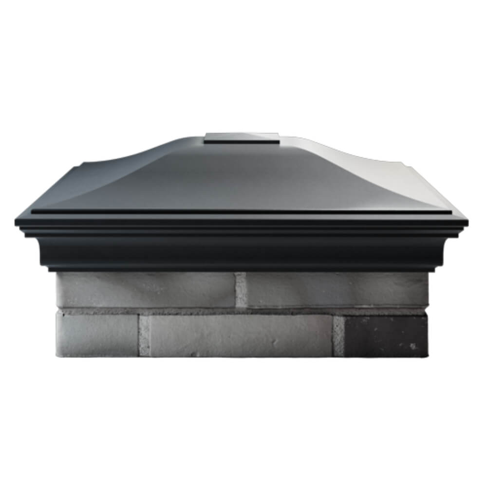 Колпак Zking Монблан Серый на столб 2х2 кирпича (515х515мм) в Шахтах фото