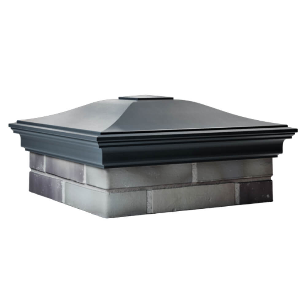 Колпак Zking Монблан Серый на столб 2х2 кирпича (515х515мм) в Шахтах фото