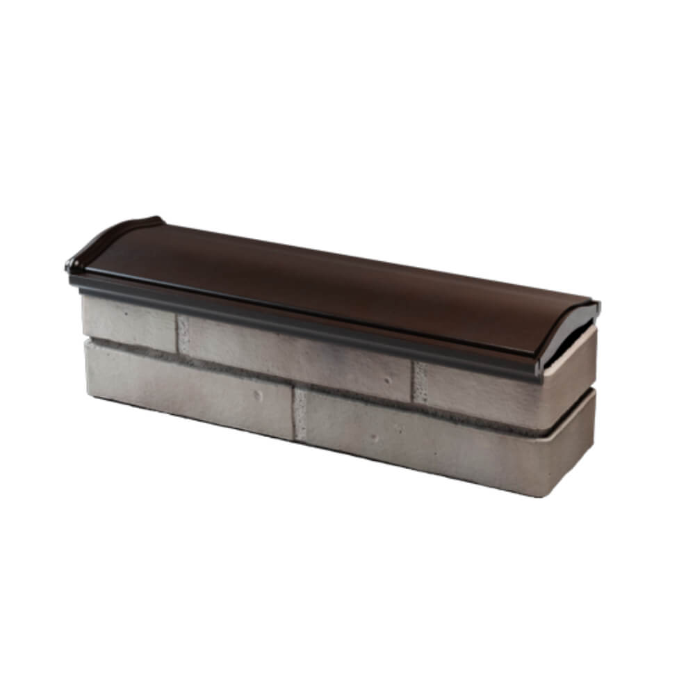 Парапет Zking Монблан Коричневый посадка на 0.5 кирпича (130мм) в Шахтах фото