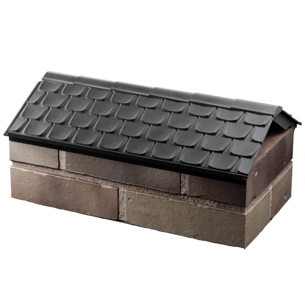 Парапет Zking Эльбрус Серый с посадкой на 1 кирпич (255мм) в Шахтах фото