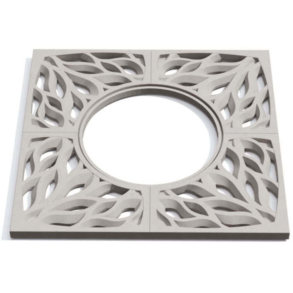 Приствольная решетка для дерева ZKING CRUST 1.2х1.2м Бежевая Шахты фото