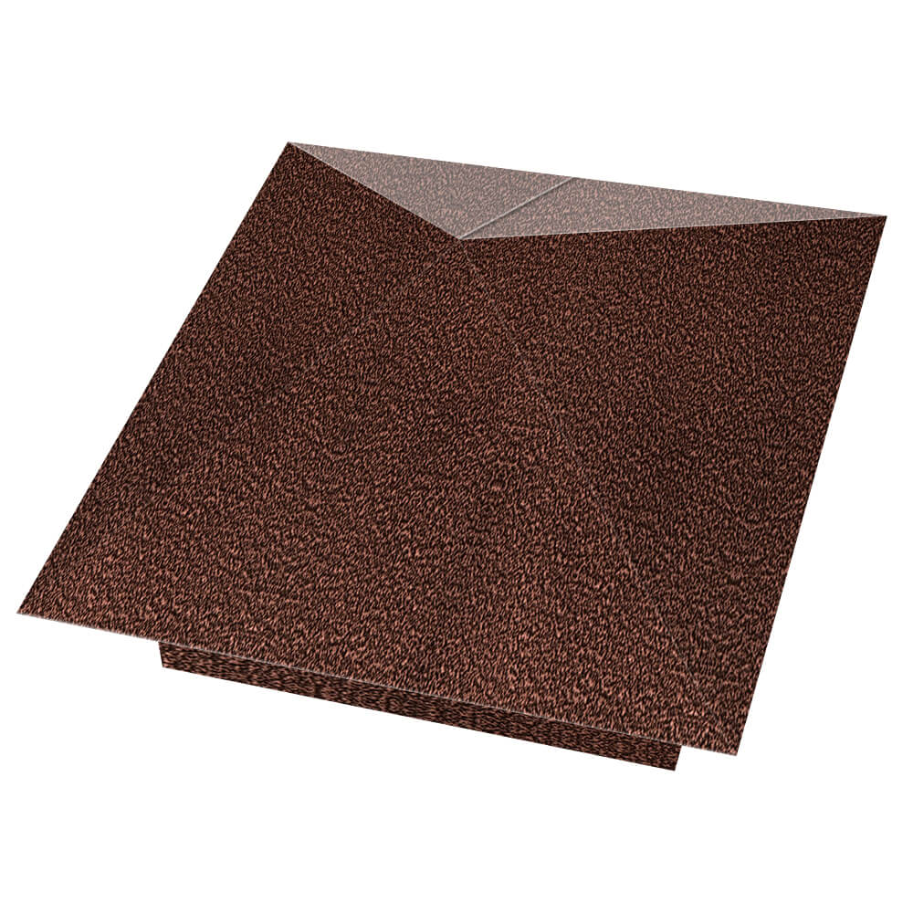 Колпак металлический 400х400мм Антик Хамелеон заборный Шахты фото