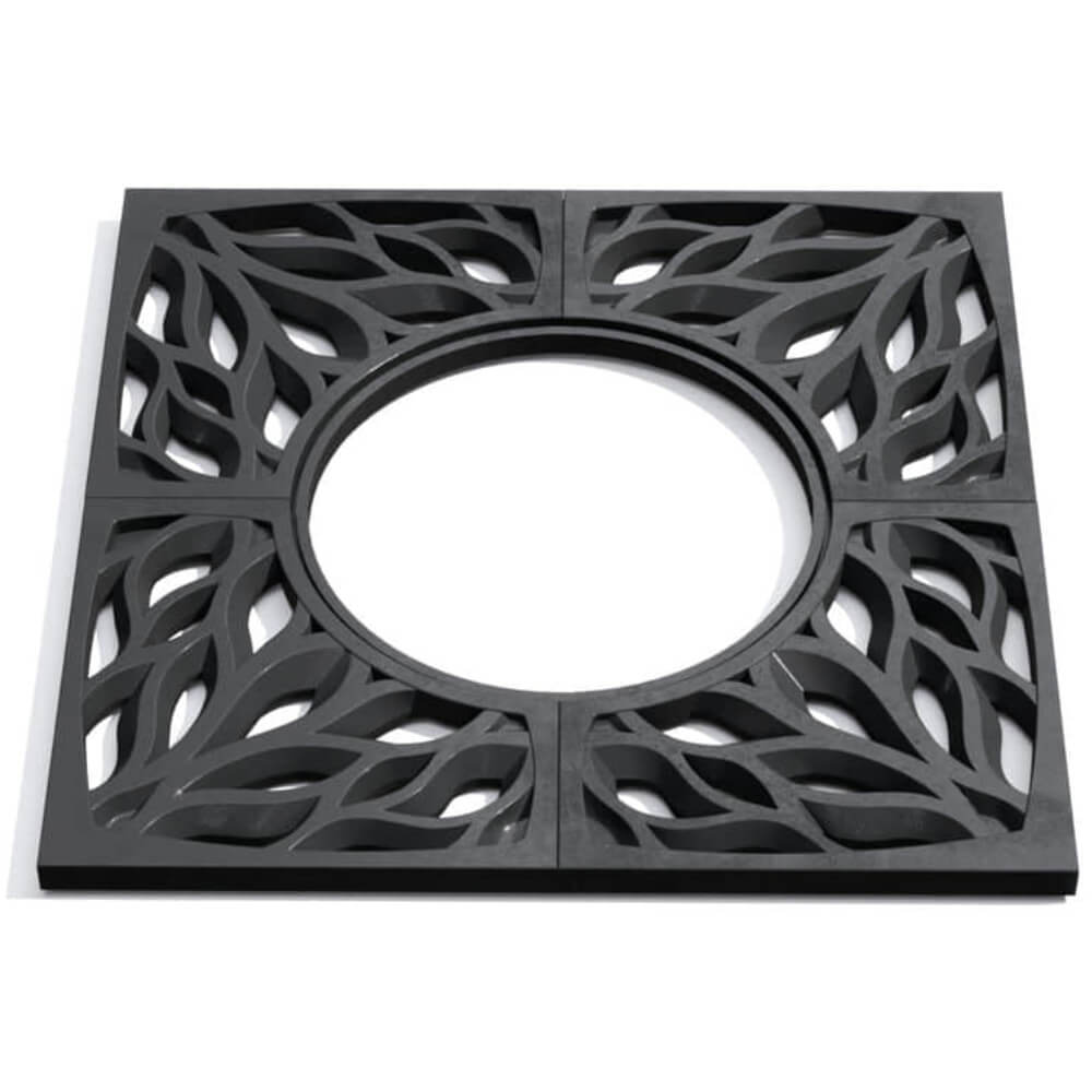 Приствольная решетка для дерева ZKING CRUST 1.2х1.2м Черная Шахты фото