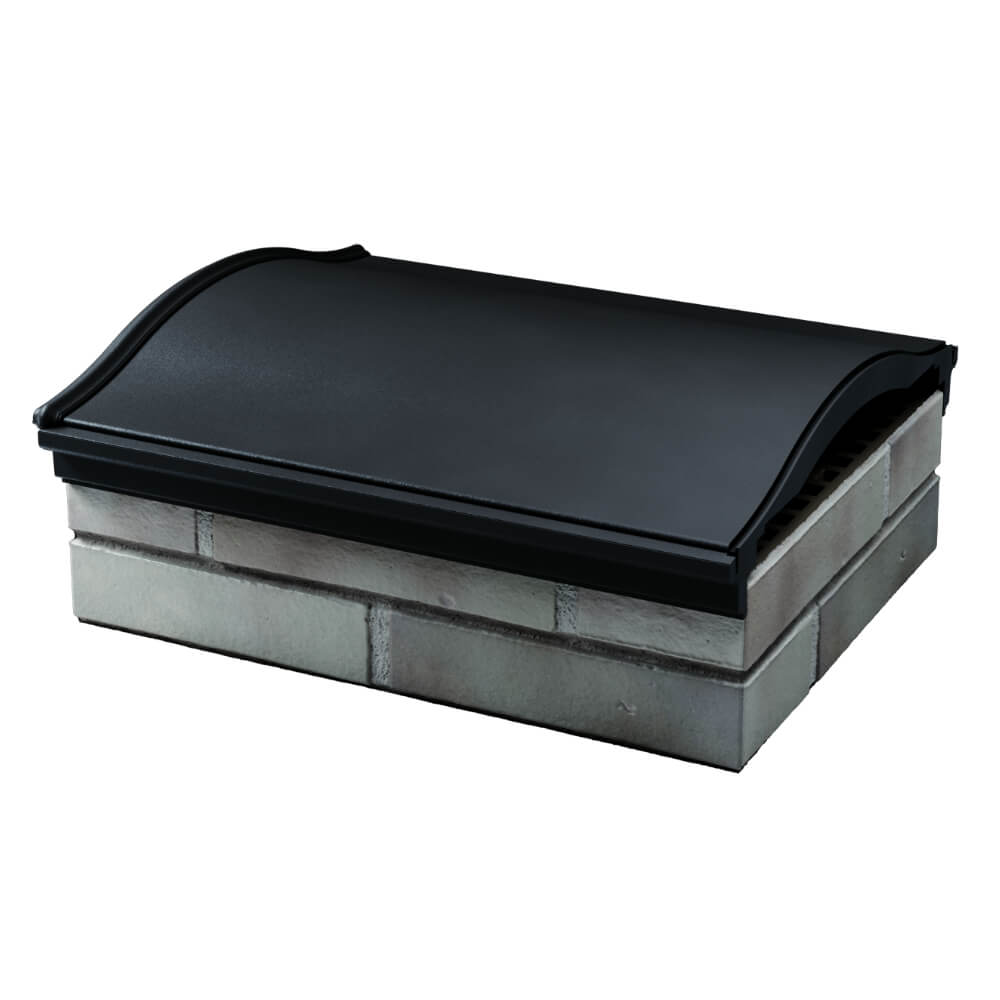 Парапет Zking Монблан Черный посадка на 1.5 кирпича (355/385мм) в Шахтах фото