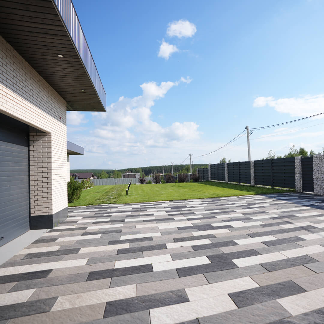 Шаговая плита STONE Светлая Галька 990х330х55мм в Шахтах фото